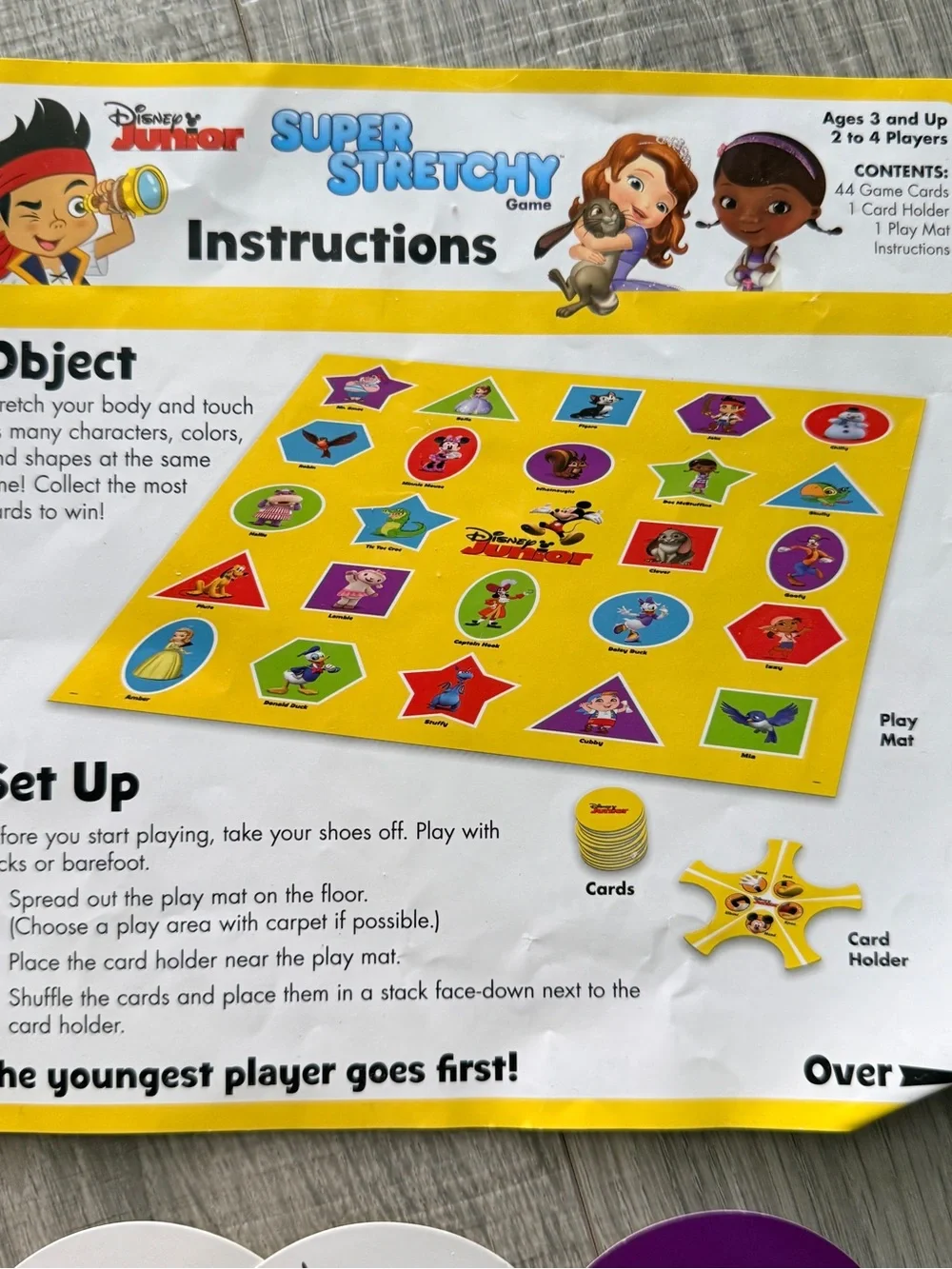 Disney Junior Super Stretchy Game Mickey Minnie Mouse Preschool